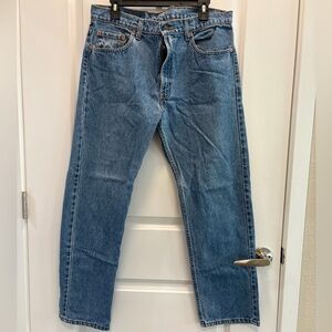 Levi Strauss Classic Blue Denim Jeans